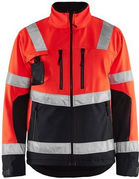 49002517 High Vis. Softshell Jas