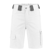 K_P Kurze Arbeitshose Weiß