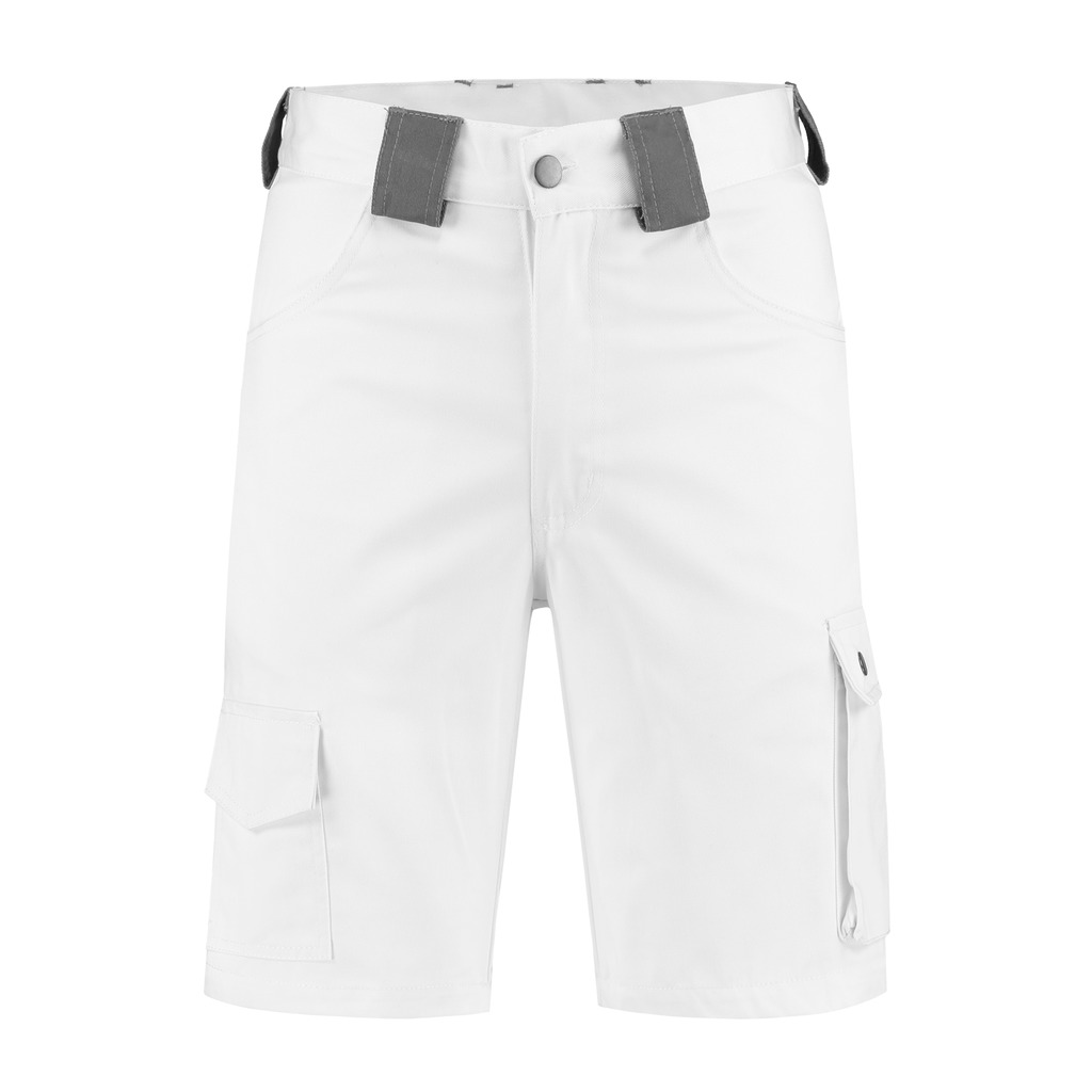 K_P Kurze Arbeitshose Weiß