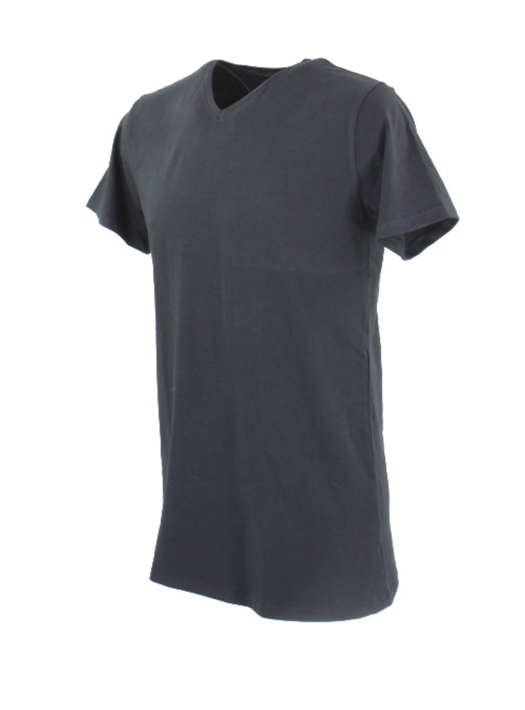 BASic T-shirt V-neck Extra Lang