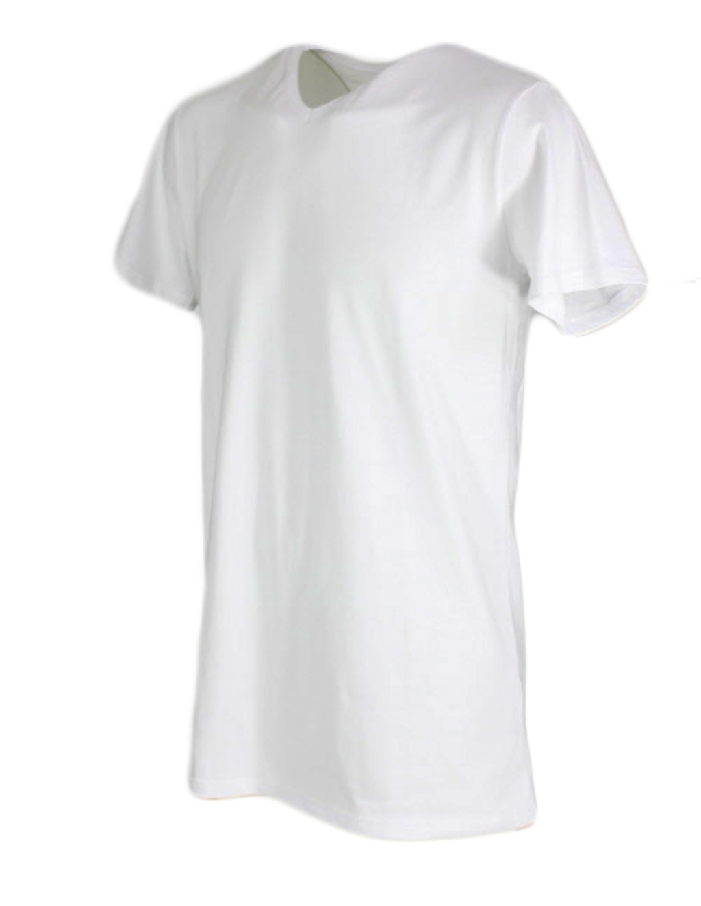 BASic T-shirt V-neck Extra Lang