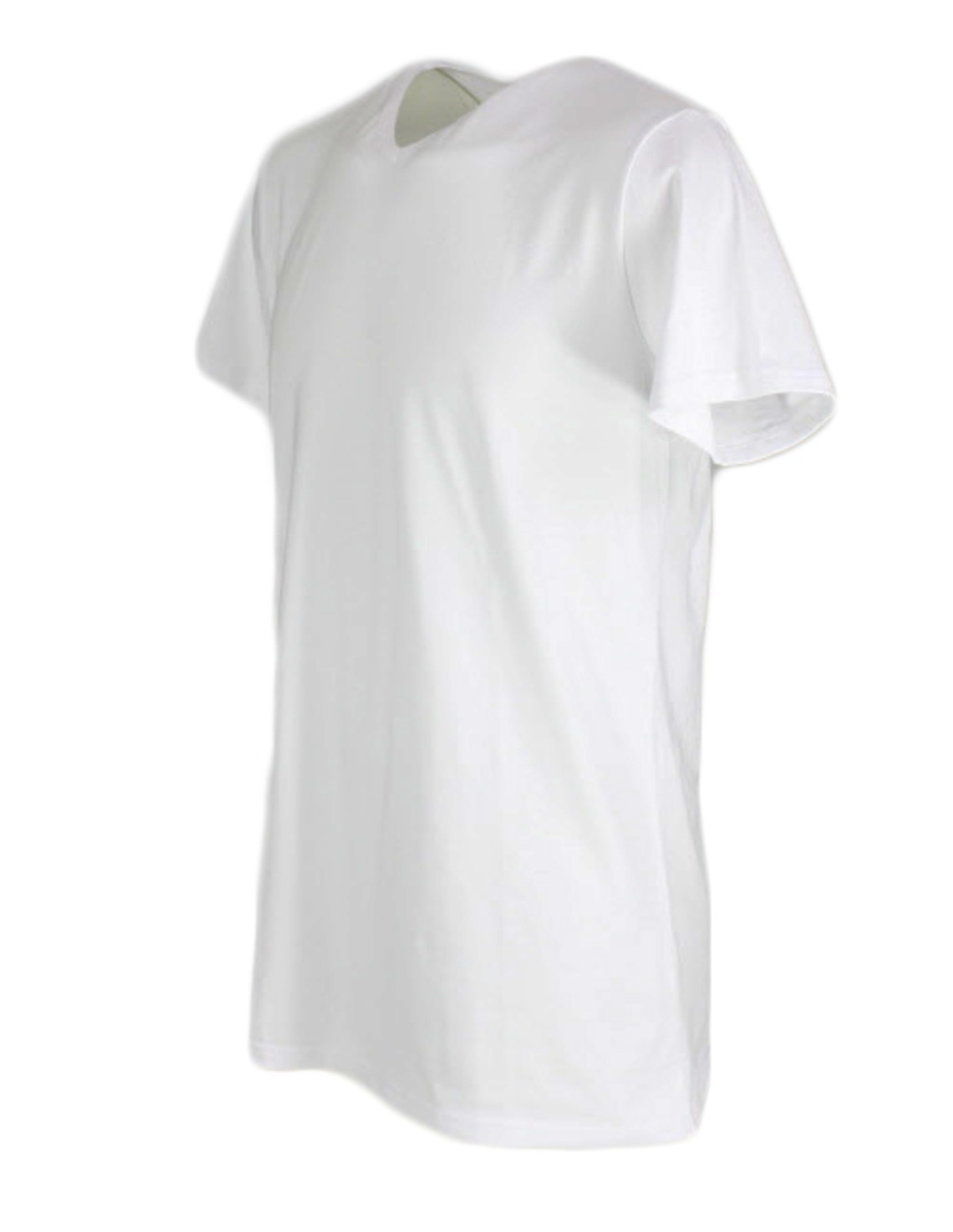 BASic T-shirt V-neck Extra Lang