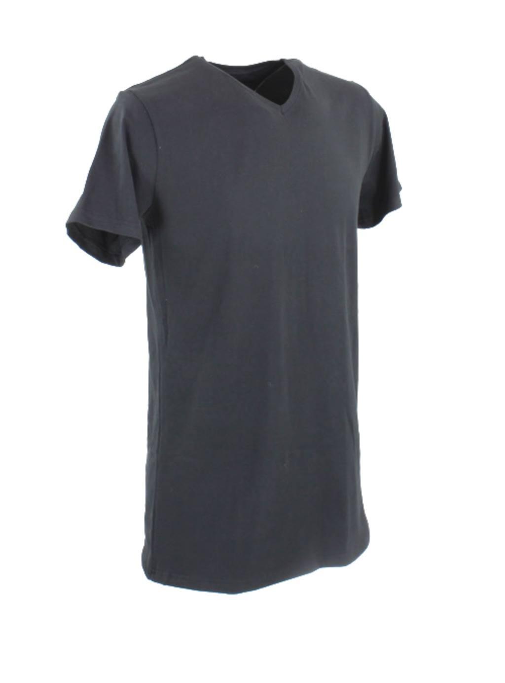BASic T-shirt V-neck Extra Lang