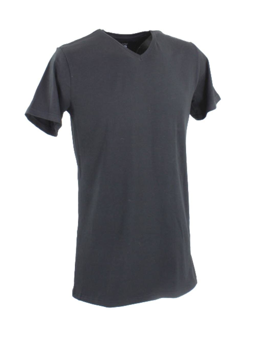 BASic T-shirt V-neck Extra Lang