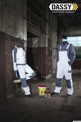 VERSAILLES Bretelbroek Wit